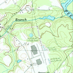 United States Geological Survey Pamplico North, SC (1986, 24000-Scale) digital map