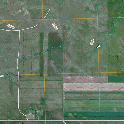 United States Geological Survey Pamplin Hills, ND (2011, 24000-Scale) digital map