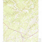 United States Geological Survey Pamplin, VA (1968, 24000-Scale) digital map