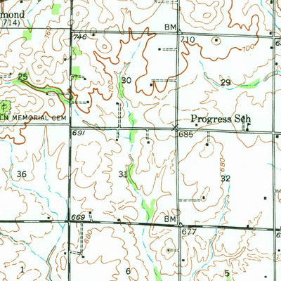 United States Geological Survey Pana, IL (1947, 62500-Scale) digital map