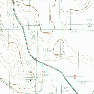 United States Geological Survey Pana, IL (1982, 24000-Scale) digital map