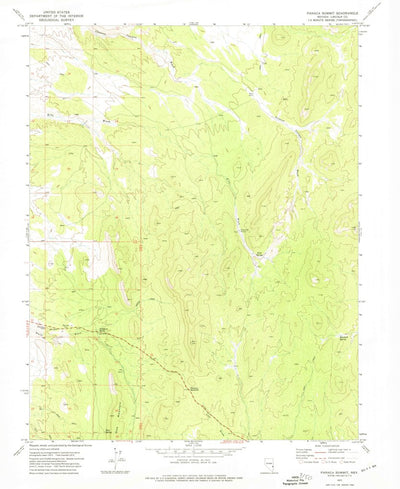 United States Geological Survey Panaca Summit, NV (1972, 24000-Scale) digital map