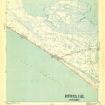 United States Geological Survey Panama City Beach, FL (1943, 31680-Scale) digital map