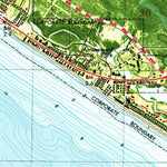 United States Geological Survey Panama City Beach, FL (1982, 24000-Scale) digital map