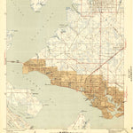 United States Geological Survey Panama City, FL (1943, 31680-Scale) digital map