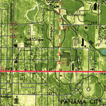 United States Geological Survey Panama City, FL (1982, 24000-Scale) digital map