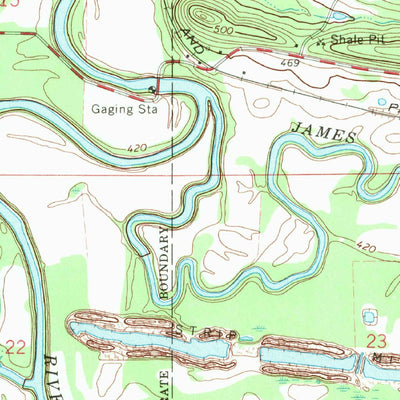 United States Geological Survey Panama, OK (1968, 24000-Scale) digital map