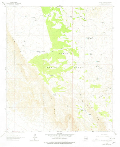 United States Geological Survey Panama Ranch, NM (1963, 24000-Scale) digital map