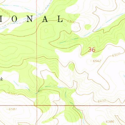 United States Geological Survey Panama Ranch, NM (1963, 24000-Scale) digital map