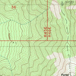 United States Geological Survey Panamint, CA (1988, 24000-Scale) digital map