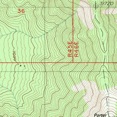 United States Geological Survey Panamint, CA (1988, 24000-Scale) digital map