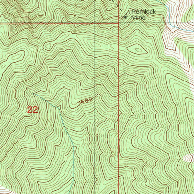United States Geological Survey Panamint, CA (1988, 24000-Scale) digital map