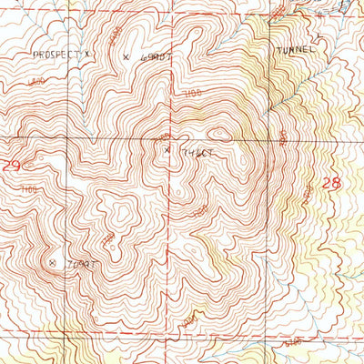 United States Geological Survey Pancake Summit, NV (1990, 24000-Scale) digital map