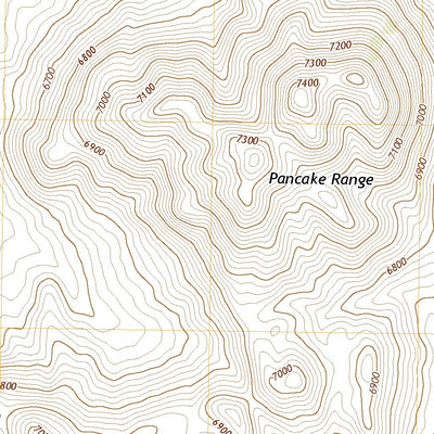 United States Geological Survey Pancake Summit, NV (2021, 24000-Scale) digital map
