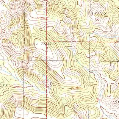 United States Geological Survey Pancake Summit SW, NV (1990, 24000-Scale) digital map