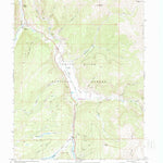 United States Geological Survey Pando, CO (1970, 24000-Scale) digital map