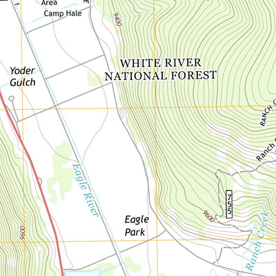 United States Geological Survey Pando, CO (2013, 24000-Scale) digital map