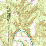 United States Geological Survey Pangburn, AR (1962, 24000-Scale) digital map