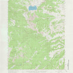United States Geological Survey Panguitch Lake, UT (1958, 62500-Scale) digital map