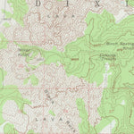 United States Geological Survey Panguitch Lake, UT (1958, 62500-Scale) digital map