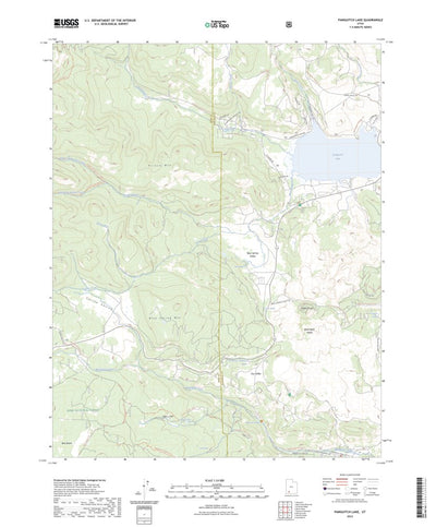United States Geological Survey Panguitch Lake, UT (2023, 24000-Scale) digital map