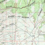 United States Geological Survey Panguitch, UT (1980, 100000-Scale) digital map