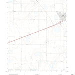 United States Geological Survey Panhandle West, TX (2022, 24000-Scale) digital map