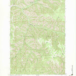 United States Geological Survey Panjab Creek, WA (1967, 24000-Scale) digital map