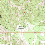 United States Geological Survey Panjab Creek, WA (1967, 24000-Scale) digital map
