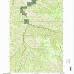 United States Geological Survey Panjab Creek, WA (1995, 24000-Scale) digital map