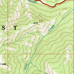 United States Geological Survey Panjab Creek, WA (1995, 24000-Scale) digital map