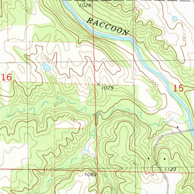 United States Geological Survey Panora, IA (1982, 24000-Scale) digital map