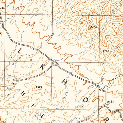 United States Geological Survey Panorama Hills, CA (1944, 31680-Scale) digital map
