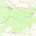 United States Geological Survey Panther Bluff, TX (1970, 24000-Scale) digital map