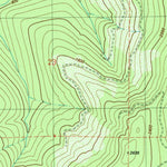 United States Geological Survey Panther Creek, CA (1982, 24000-Scale) digital map