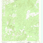 United States Geological Survey Panther Creek, TX (1967, 24000-Scale) digital map