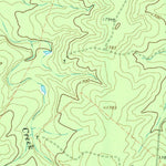 United States Geological Survey Panther Creek, TX (1967, 24000-Scale) digital map