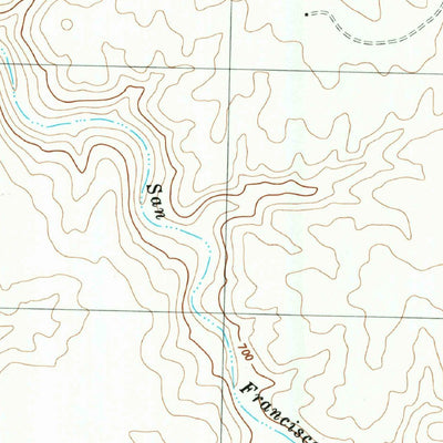 United States Geological Survey Panther Gulch East, TX (1983, 24000-Scale) digital map