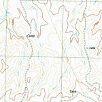 United States Geological Survey Panther Gulch West, TX (1983, 24000-Scale) digital map
