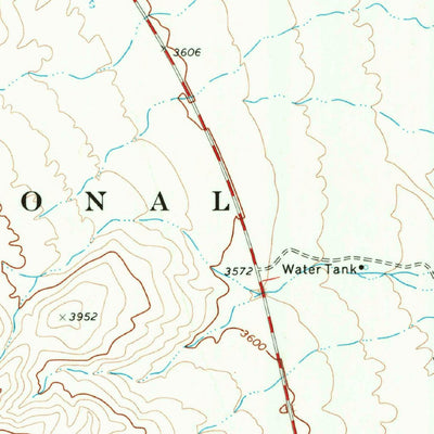 United States Geological Survey Panther Junction, TX (1971, 24000-Scale) digital map