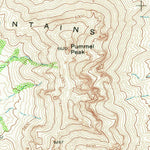 United States Geological Survey Panther Junction, TX (1971, 24000-Scale) digital map