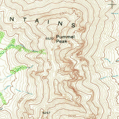 United States Geological Survey Panther Junction, TX (1971, 24000-Scale) digital map