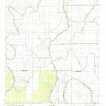 United States Geological Survey Panther Lake, LA (1987, 24000-Scale) digital map