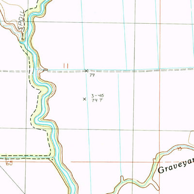 United States Geological Survey Panther Lake, LA (1987, 24000-Scale) digital map