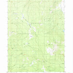 United States Geological Survey Panther Rock, CA (1986, 24000-Scale) digital map