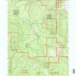 United States Geological Survey Panther Rock, CA (2001, 24000-Scale) digital map