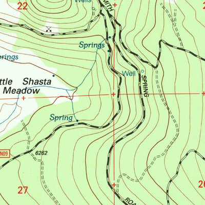 United States Geological Survey Panther Rock, CA (2001, 24000-Scale) digital map