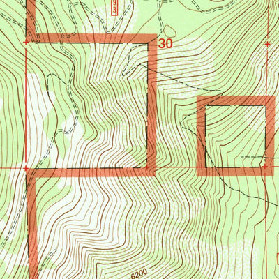 United States Geological Survey Panther Rock, CA (2001, 24000-Scale) digital map