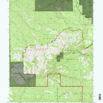 United States Geological Survey Panther Spring, CA (1995, 24000-Scale) digital map