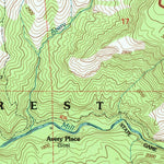 United States Geological Survey Panther Spring, CA (1995, 24000-Scale) digital map